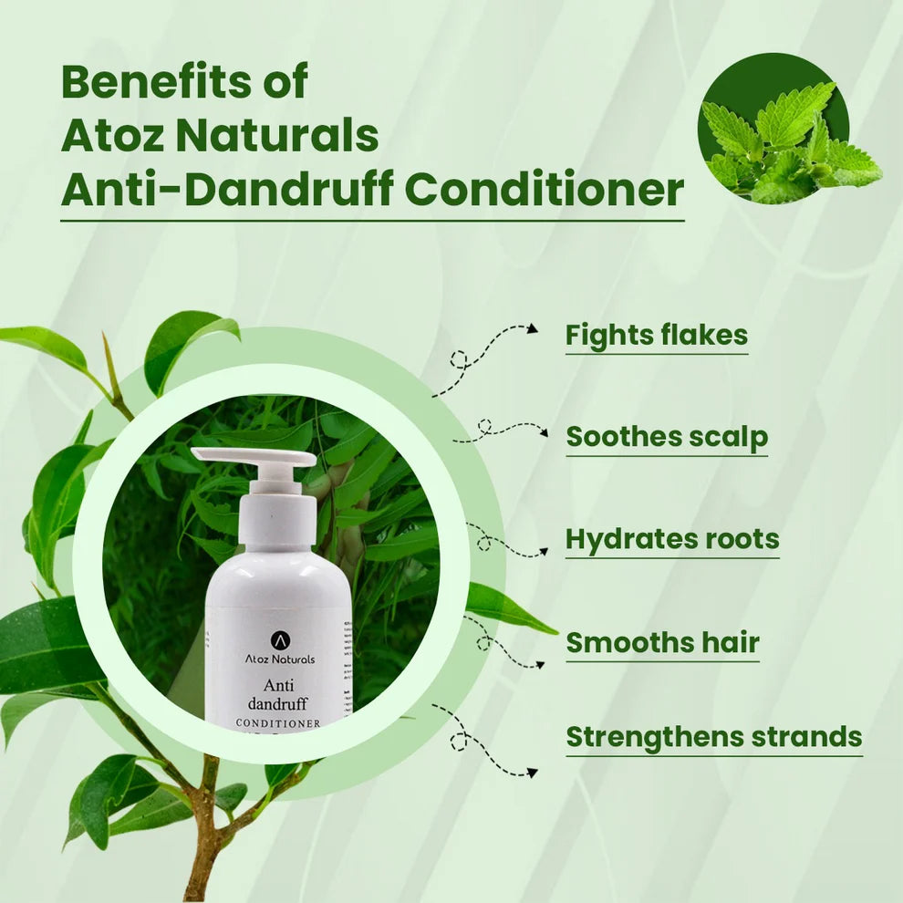 Benifts Of Atoz Naturals Anti-Dandruff Conditioner