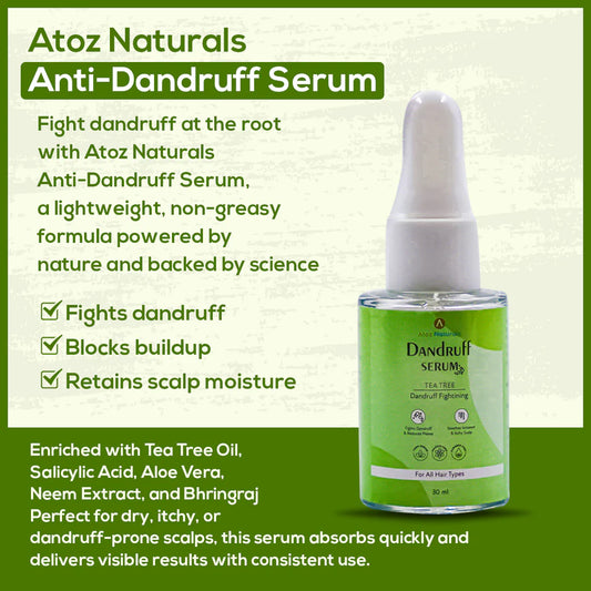 Best Atoz Naturals Anti-Dandruff Serum