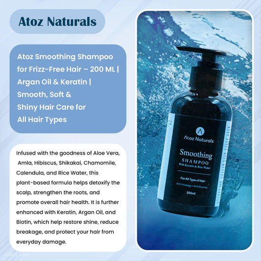 Best Atoz Naturals Smoothing Shampoo