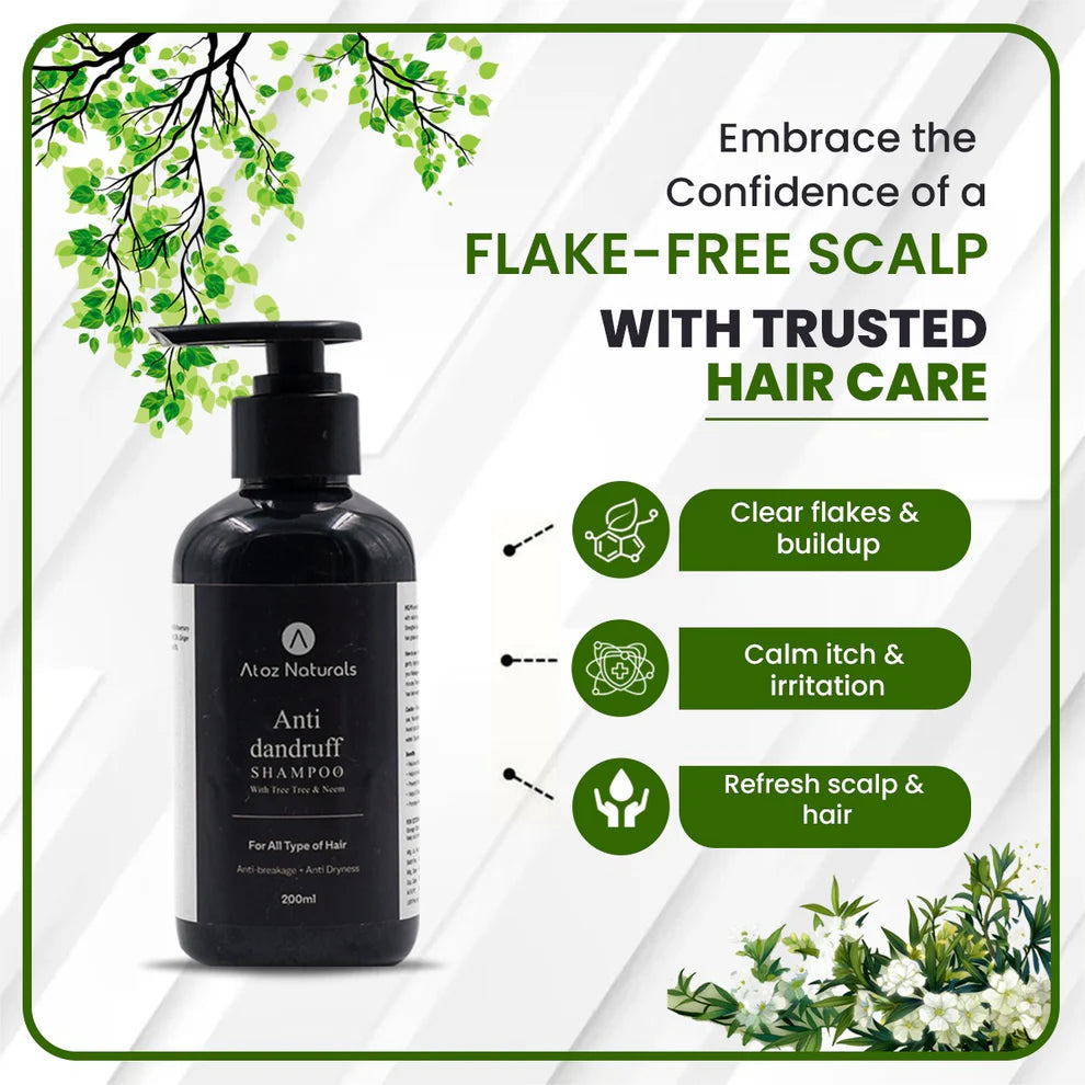 Best Atoz Naturals Anti-Dandruff Shampoo