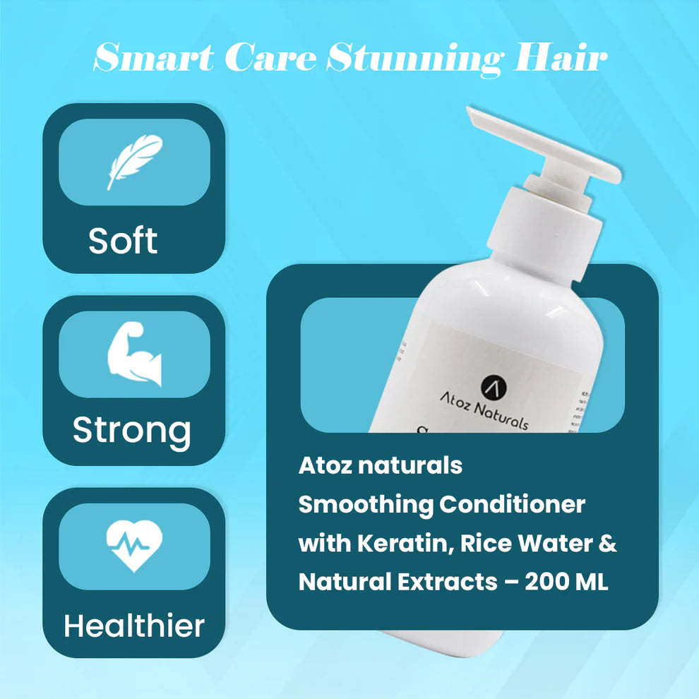 Natural Ingredients In Atoz Naturals Smoothing Conditioner