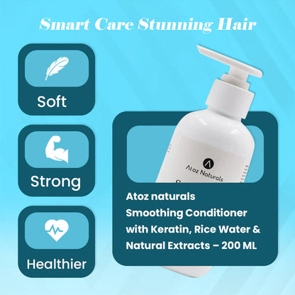 Natural Ingredients In Atoz Naturals Smoothing Conditioner